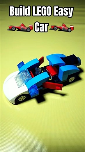 Build LEGO Easy Car 🏎 #lego #shorts #car #sportscar #supercars