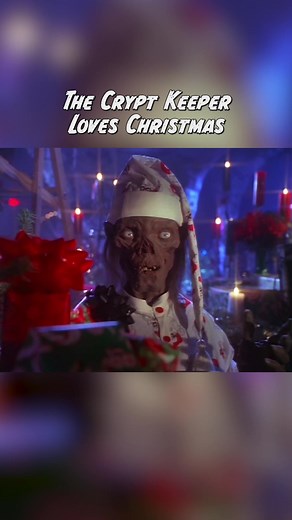 The Crypt Keeper loves Christmas on Tales from the Crypt, 1994 #cryptkeeper #talesfromthecrypt #christmashorror