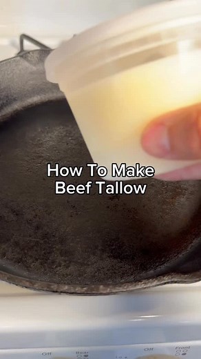 Beatdown BBQ on Instagram: "👉 How To Make Beef Tallow at Home Learn step-by-step how to render beef fat into rich, flavorful beef tallow—the old-school cooking oil used by butchers, pitmasters, and chefs for centuries. Beef tallow is perfect for: ✅ Frying potatoes & vegetables 🥔 ✅ Searing steaks & burgers 🍔 ✅ Boosting flavor in BBQ & smoked meats 🔥 ✅ Long-lasting, shelf-stable cooking oil 💡 In this video, I’ll show you how to: 👉 Collect & trim beef fat (suet or trimmings) 👉 Slowly render