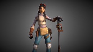 Jules - Engineer Fortnite Skin | Fortnite BP - Download Free 3D model by SketchSupreme