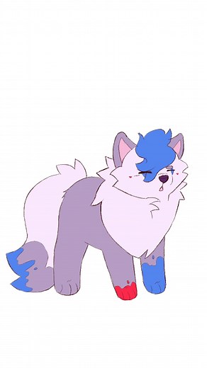 Adorable Sleepy Boy Furry Animation