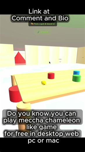 Do u know u can play meccha chameleon like game for free in desktop web pc or mac #mecchachameleon