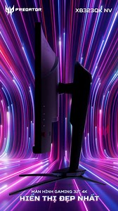 Hôm nay tôi sẽ Flex thứ tuyệt vời nhất mà tôi có Đó là màn hình Gaming tối thượng Predator XB323QK NV. ⚡ Kích thước cực lớn 32” với chất lượng hiển thị 4K hoàn hảo ⚡ Trải nghiệm hình ảnh chuẩn điện ảnh với độ phủ màu 90% DCI-P3 và DeltaE