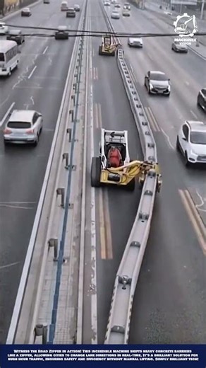 Smart Road Barrier Transfer Machine Innovation for dynamic lane management