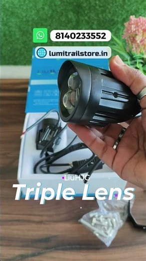 LiuHJG 3 Led Triple Lens Lights | HJG Shark Light