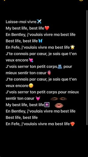 Empowering Lyrics: Best Life Song Paroles Revealed | Naps Musique