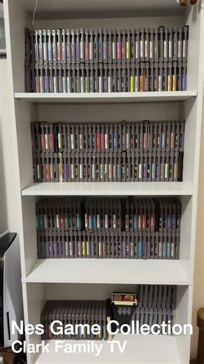 My Large Nintendo NES Game Collection.
