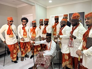 637K views · 10K reactions | Moses Bliss traditional wedding in Ghana | Deacon_Famous | Facebook