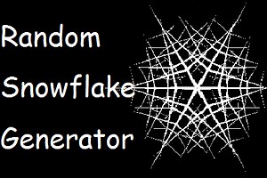 Random Snowflake Generator - Free Addicting Game ★★★★★