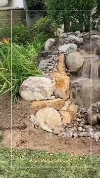 Sound of Water, ZERO Maintenance? 🌊 The Pondless Waterfall Hack