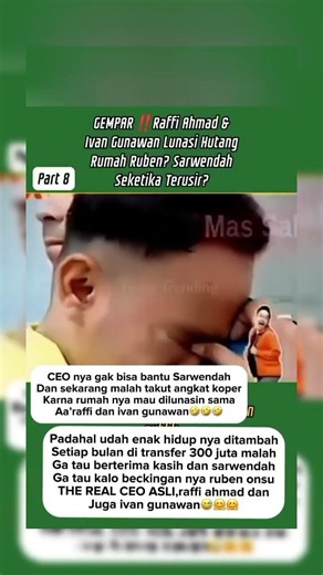RAFFI AHMAD AND IVAN GUNAWAN WANT TO BUY RUBEN'S HOUSE #shortsvideo #raffiahmad #rubenonsu #viral