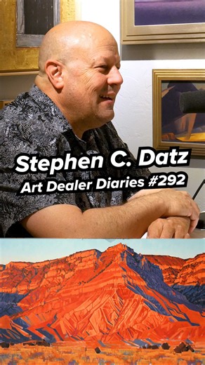 Really interesting podcast today with Stephen Datz. You know, most of the podcasts are more about the history of the person and trying to figure out that journey. And in this case, it was really more of an educational understanding of the process of how Stephen does his work and how that translates to our show, which is we’re having a show and there will be opening very shortly (Friday April 26, 2024). It’s interesting because I know a lot of the things about Stephen, and as an art dealer, you g