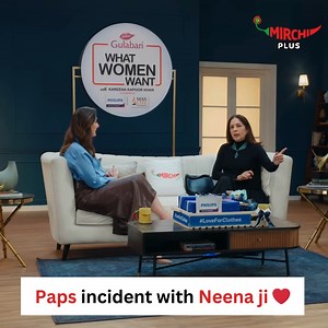 That's so wholesome ❤️ #kareenakapoor #NeenaGupta #MirchiPlus #IP #blastfromthepast #whatwomenwant | Mirchi Plus