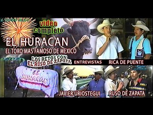 EL HURACAN EL TORO MAS FAMOSO DE MEXICO, DE JAVIER URIOSTEGUI,JARIPEO DEL RECUERDO,ALBARRAN HERMANOS