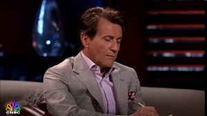 Robert tests out virtual reality on Shark Tank