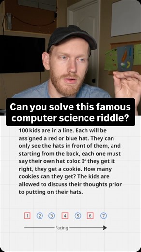 Brenden Vogt on Instagram: "Can you solve this famous computer science riddle? #computerscience #riddle"