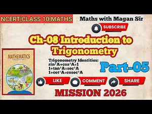 Trigonometry Identities Class 10 Maths NCERT