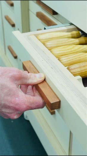 Custom Chisel Drawer Inspired by Violin Makers