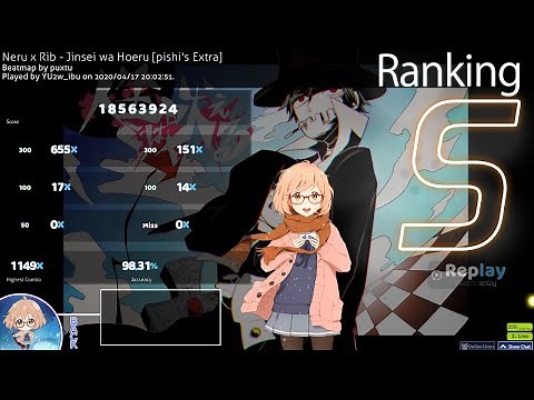 【osu!】交互押し練習