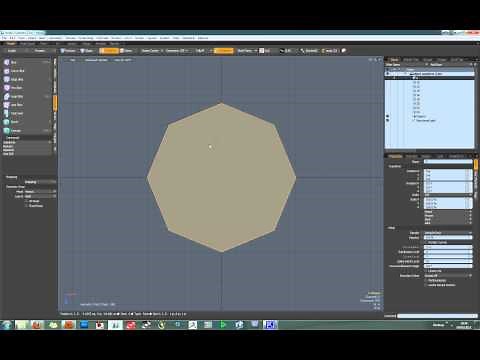 modo quick tip: slicing an nGon into quads