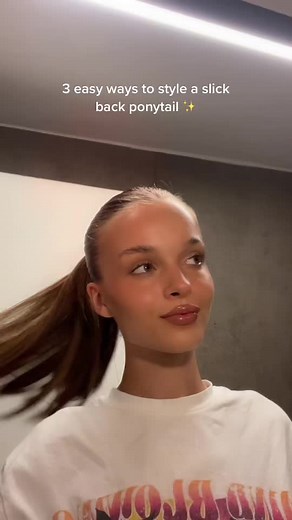 3 Easy Ways to Style a Slick Back Ponytail