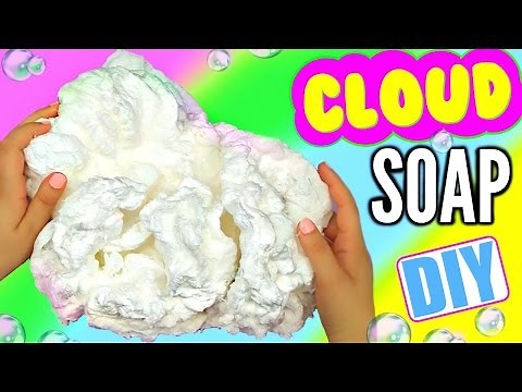 DIY CLOUD SOAP! Growing Soap!