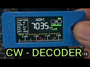CW Decode , Si4732 Mini Receiver