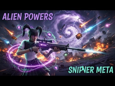 I Used Alien Powers AND a Sniper in Reload Zero Build Victory Royale 💀
