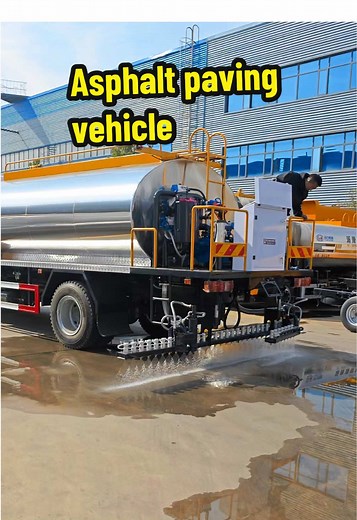 "Unveiling the Magic of Asphalt Distributors! 🚛 Watch as this powerfu...