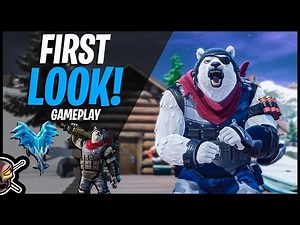 POLAR PATROLLER First Look & Gameplay | Fishicles Harvesting Tool (Fortnite Battle Royale)
