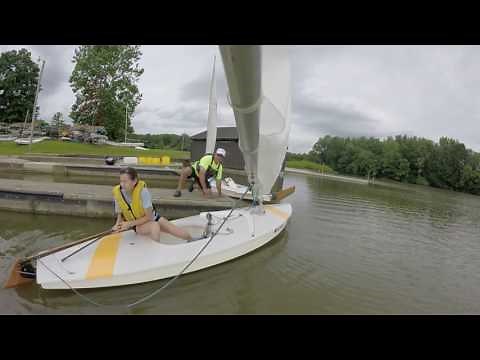 How to Launch a Sunfish Sailboat