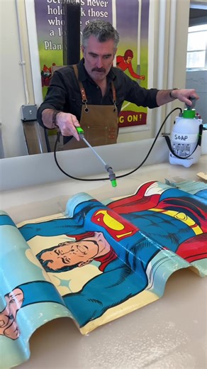 2025 Was quite a Year! This is how We Do It! #vintage #posterconservation #restoration #art #posterrestoration