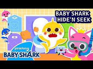 Toot toot, Hide and Seek with Shark Family | Where is the Shark Family? | Baby Shark Official