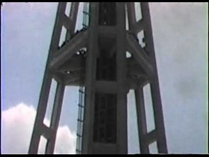 space needle with GE sign at bottom - early 60s