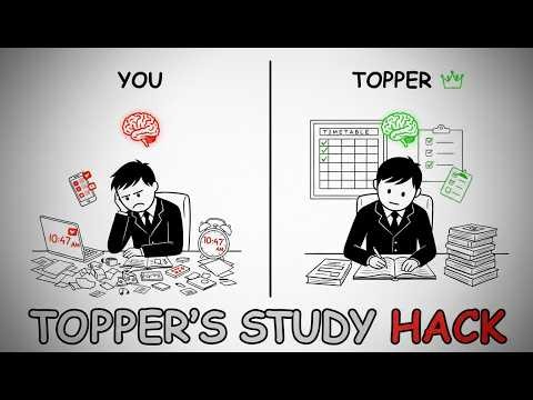 The TOPPER's Daily Routine 📚 ( You Are Doing It Wrong ❌)