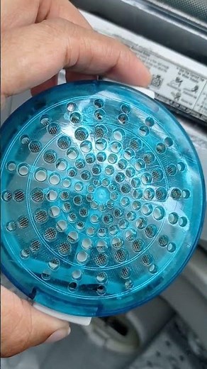Magic filter in LG washing machine cleaning