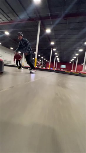 Hoverboard Tricks at Indoor Skate Park