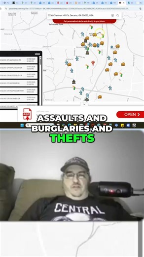 Decatur Crime Map: Analyzing Safety in Atlanta Suburbs #shorts