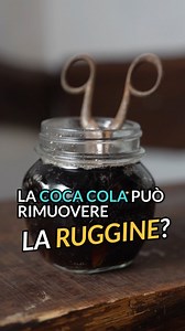 Può togliere la ruggine. Chissà cosa c'è dentro? Vediamolo. #chimica #cocacola #ruggine #esperimenti #puliziedicasa | Ruggero Rollini
