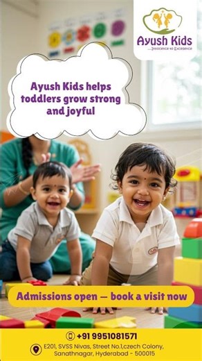 How Ayush Kids Builds Strong & Confident Toddlers | Physical Development Activities#childdevelopment