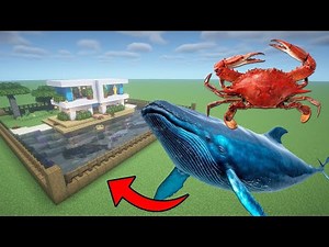 How To Make a Crab and Whale Farm in Minecraft PE