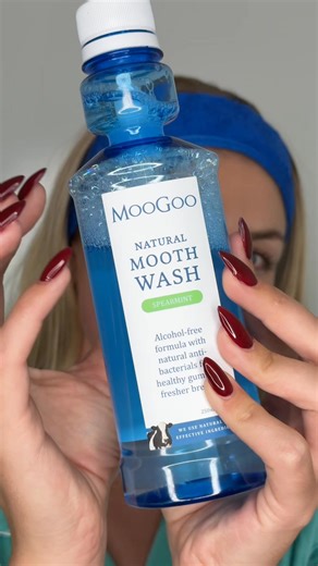 NEW! MooGoo Moothwash - Fluoride & Alcohol-free, naturally antibacterial and gentle on gums. Fresh breath for the whole family! 😍 | MooGoo Skin Care