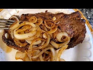 BUTTER BRAISED BISON STEAK| PAN SEARED BISON RECIPE