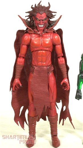 Back to Hell #MarvelLegends #Mephisto #actionfigure #hasbro #stopmotion #bigtimeletdown #spiderman
