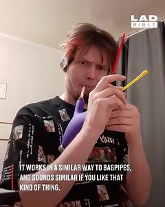 It's like a miniature bagpipe 😂 | LADbible