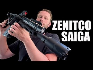 Custom Saiga 12K Gets a Lightweight 3D-Printed Zenitco Rail Upgrade! 🔥🔧