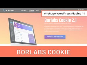 Das beste DSGVO Plugin: Einblick in Borlabs Cookie | WordPress Plugins #4
