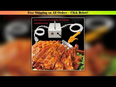 Steak Lamb Injector Electric Injection Gun Meat Pickling Machine Electric Saline Injection Pump