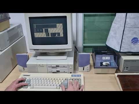 TRIGEM GEM POWER 8088 XT COMPUTER PLAY DOS GAME PRINCE OF PERSIA