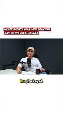 Nenek Raditya dika umur 100thn